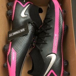 Nike Phantom GT Elite DF FG Soccer Cleats Black/Pi